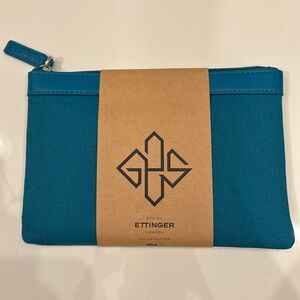 Ettinger London Amenity kit filled with travel products.  New / Sealed